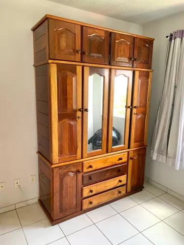 Guarda roupa casal novo.