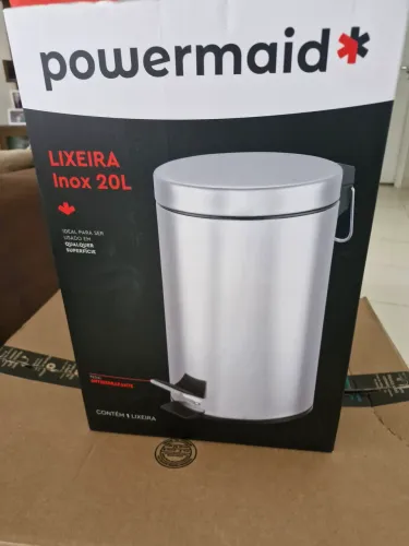 Lixeira Inox 20L