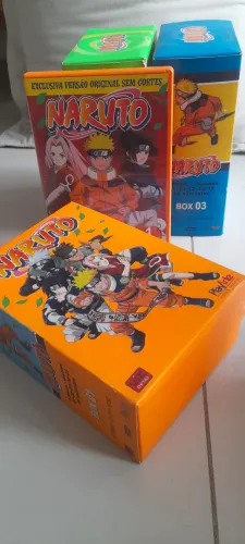 Naruto DVD Coleção Box - PROMOÇÃO