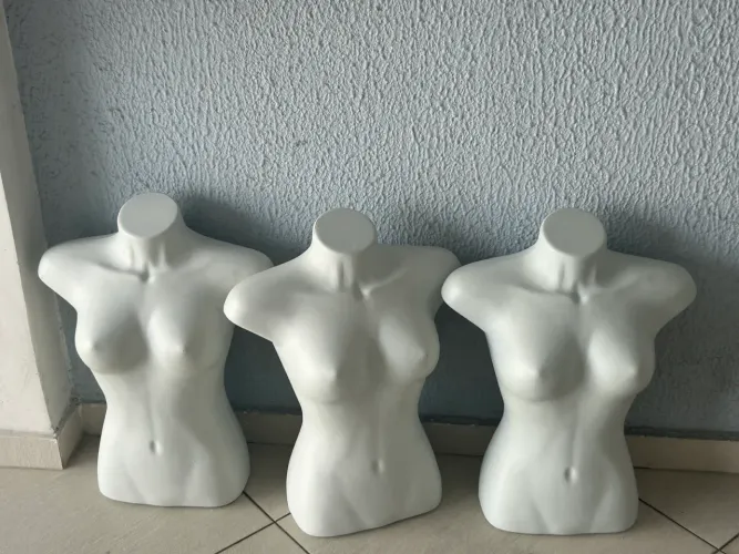Manequim meio corpo feminino