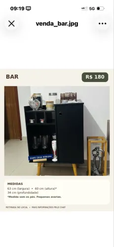 Bar / cristaleira