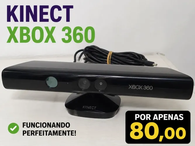 Kinect Xbox 360 funcionando perfeitamente 