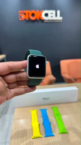 Apple Watch Séries 3 42m GPS Silver Seminovo Completo 