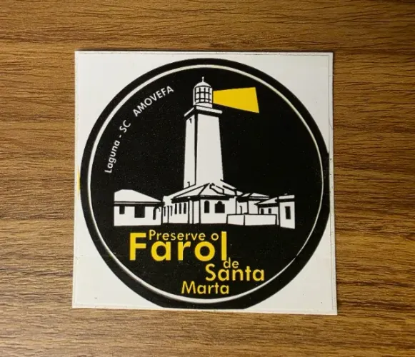 Adesivo Farol de Santa Marta Pequeno