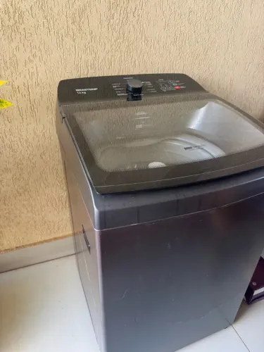 Máquina de lavar Brastemp 12kg cinza