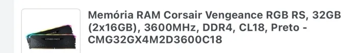 Kit Ryzen 7 5700x3d + 32GB RAM + Placa Mãe Asus Rog Strix B550-A