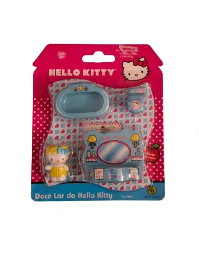 Hello Kitty - Doce Lar - Set Toalet - Lacrado - Colecionável