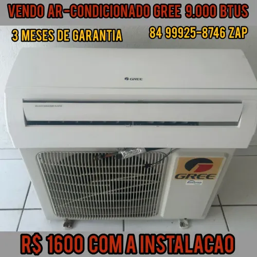 Vendo Ar-condicionado 9.000 BTUs
