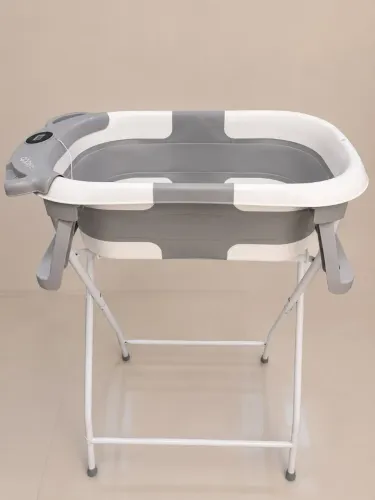 Banheira kiddo dobrável com pe