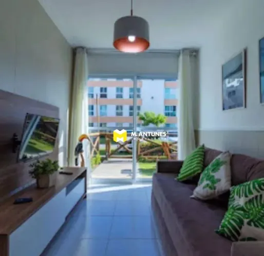 Apartamento Garden para locação, Decorado, Porto de Galinhas, Ipojuca