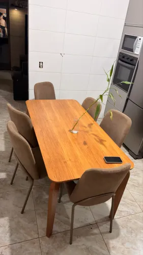 Mesa de jantar 6 lugares