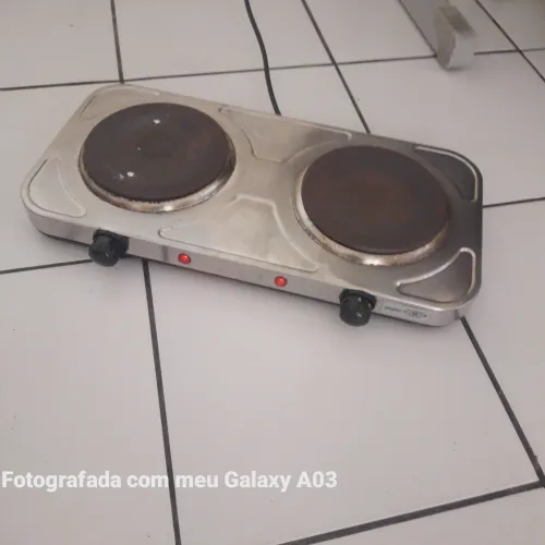 FOGÃO ELÉTRICO,2 BOCAS 220V (usado)
