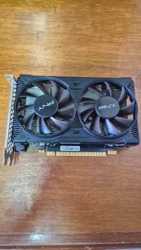 Placa de Video Geforce Gtx 1650 4gb PNY funcionando perfeito