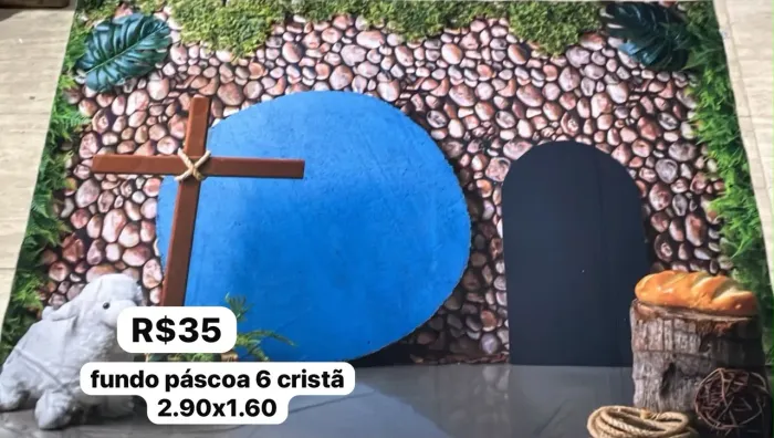 fundo fotográfico páscoa 6 (cristã)