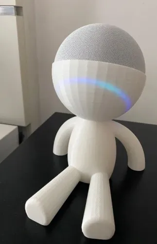 Suporte Alexa 4 ou 5 ger. - Boneco sentado
