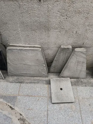 Placas e duto para churrasqueira de alvenaria 