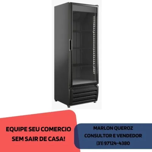 Cervejeira 500 Litros Porta de Vidro Braslar