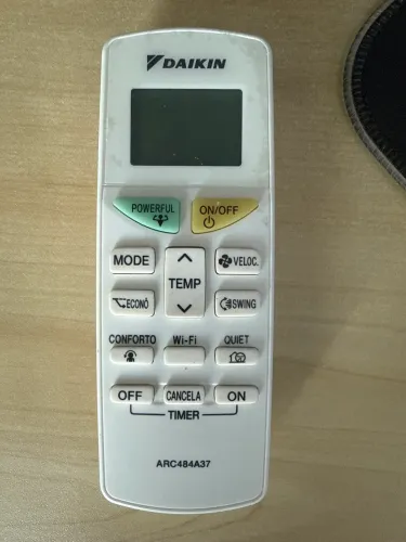 Controle Remoto de Ar Condicionado - Daikin