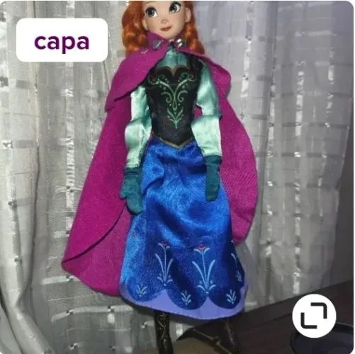 boneca anna frozen 1 disney store articulada