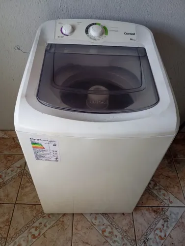 MÁQUINA DE LAVAR CÔNSUL 9KG ACEITO CARTÃO DOU GARANTIA FAÇO A ENTREGA FUNCIONANDO