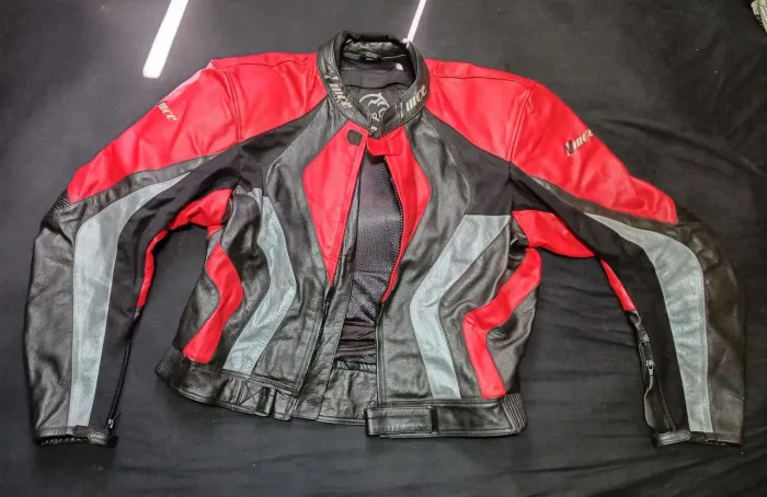 Conjunto Motociclista Couro Xvince (Jaqueta+Calça)