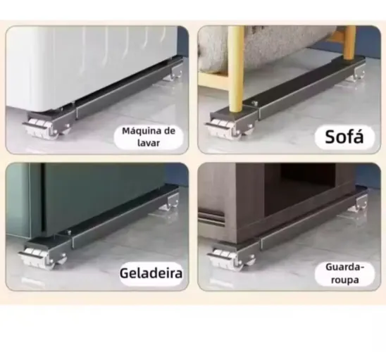 Suporte para moveis e eletrodomésticos cpm roda