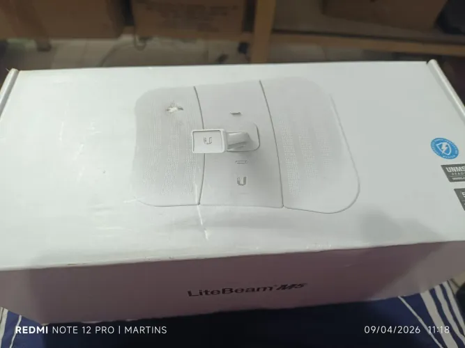 1 Ubiquiti Litebeam M5 Completa - Nova na caixa