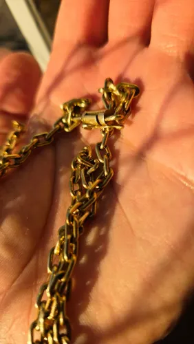 Cordão moeda antiga