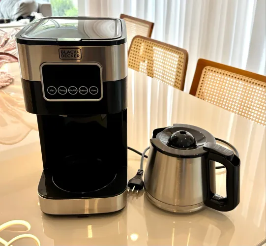 Cafeteira programável black Decker CM350G 110v