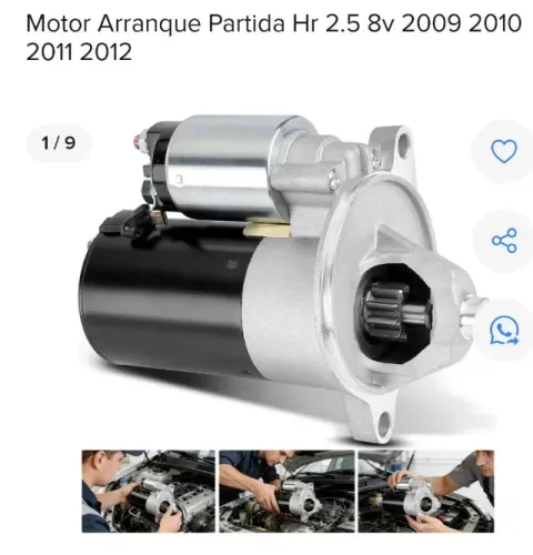 Motor de Partida L200