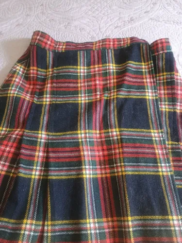 Saia xadrez vintage 