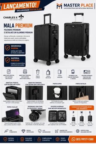 Malas Premium para Viagens