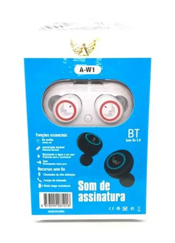 Fone Bluetooth 5.0 Sem Fio AltoMex Original Airdots Airbuds Android ou iOS Novo na Caixa