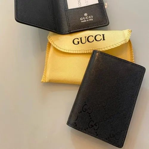 Carteira Porta cartão gucci couro