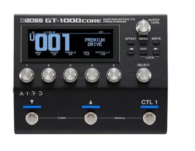 Pedaleira Boss Gt-1000 Core Processador Multi Efeitos