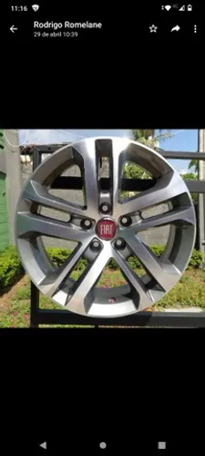 Rodas Novas aro 16 Fiat Toro