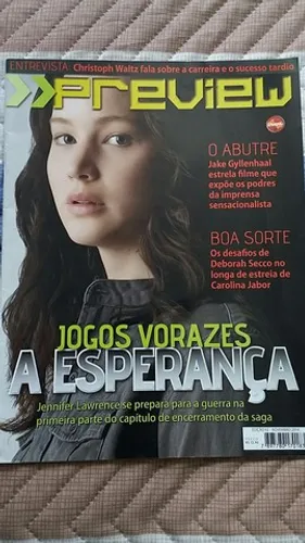 Revista Preview n° 62 - nov. 2014<br>Jogos Vorazes - A Esperança