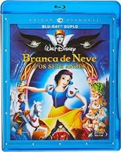 Blu-ray Duplo: Branca De Neve E Os Sete Anões - Edição Diamante - Original