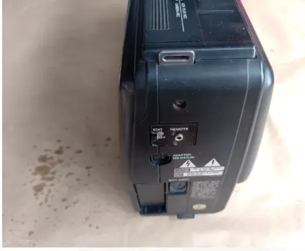 Filmadora Vhs Panasonic M8 Com Maleta E Acessórios