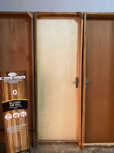Porta Madeira Paraná para Quarto Sala Banheiro Interno