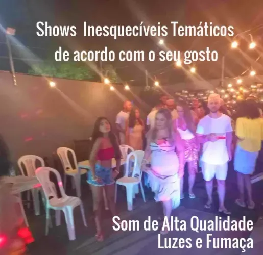 Cantores Djs Festas Nivers _ Som 4K Luz Fumaça _ Shows Personalizados