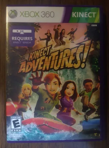 kinect adventures jogo original xbox 360 - favor ler anúncio