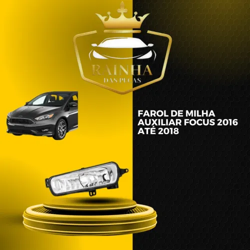Farol De Milha Auxiliar Focus 2016 até 2018