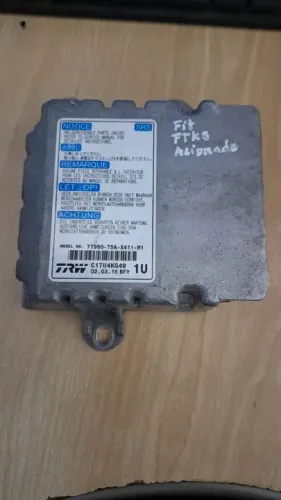 Modulo Airbag Honda Fit 2013 acionado