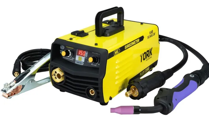 Inversor de Solda Mig Sem Gás 150A Euro Conector Bivolt Tork