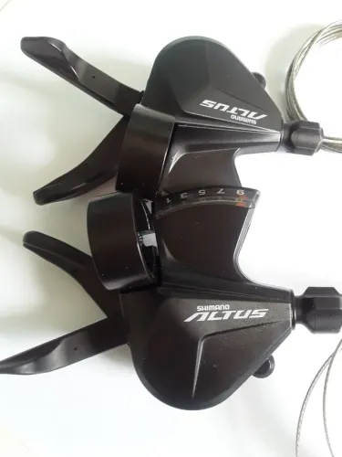 Trocadores Shimano Altus 9x2 novos 