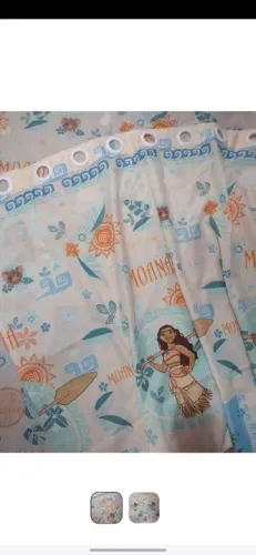 Cortina Moana - 1,80m x 2m - Decoração Infantil