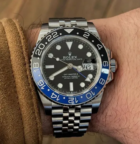 Rolex GMT-Master II Batman Automático linha Premium AAA+
