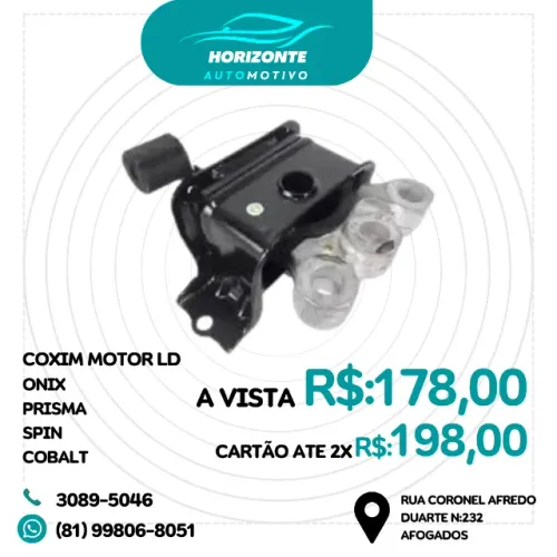 Coxim Motor direito Onix Prism Cobalt Spin 2012/