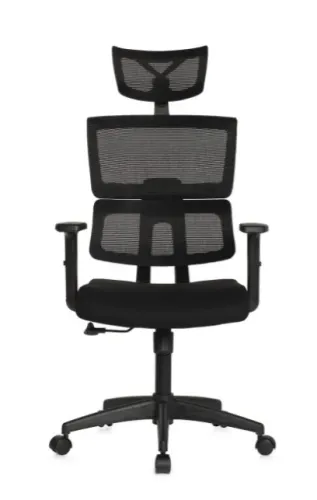 Cadeira Presidente Ergonômica Telada com Encosto Bipartido